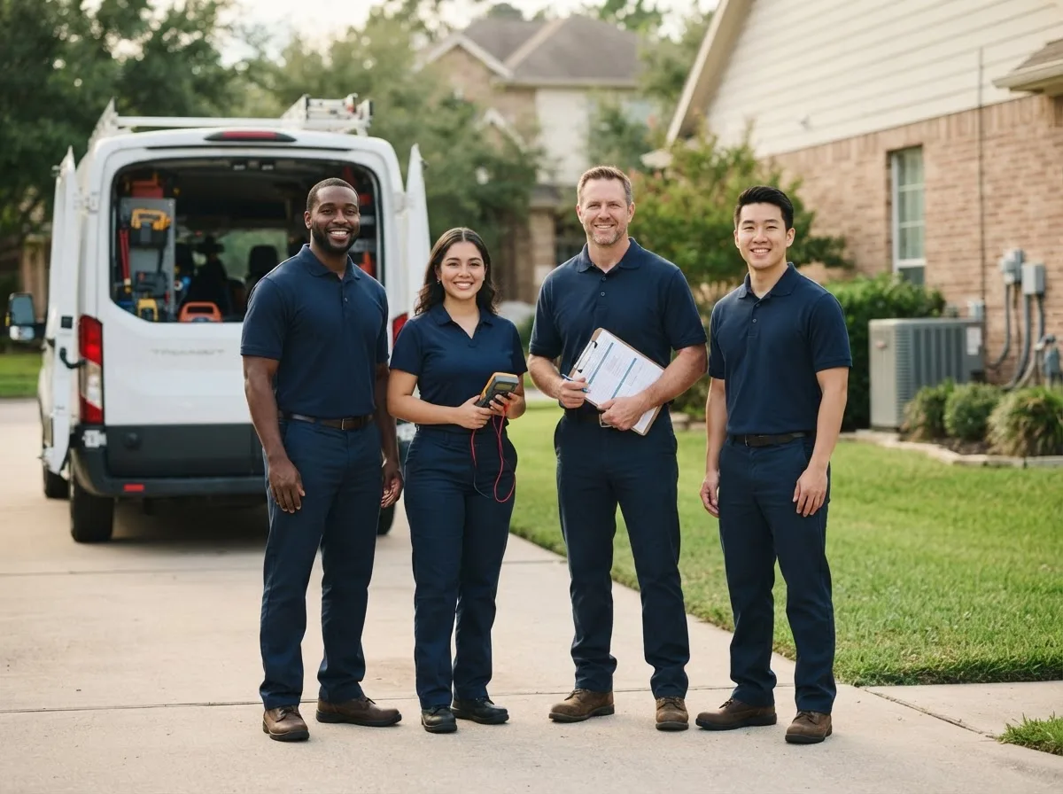 Certified HVAC technician near Krebs, OK